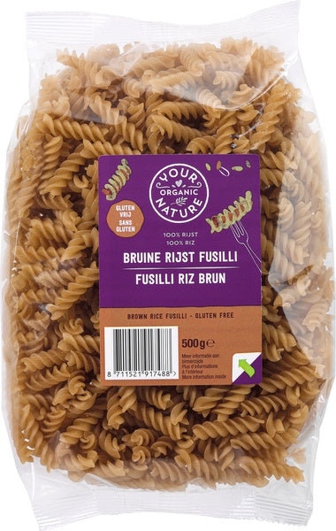 Organic Brown Rice Fusilli - Gluten Free