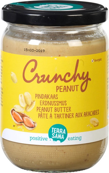 Organic Crunchy Peanut Butter 500g