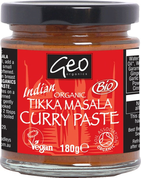 Organic Tikka Masala Indian Curry Paste