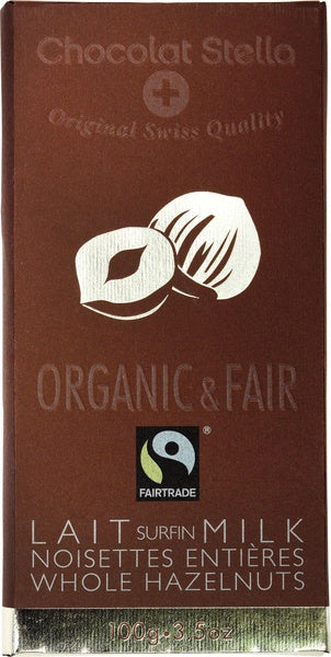 Organic Chocolate - Hazelnut Milk Choc