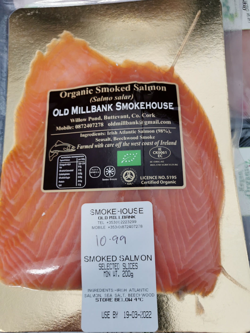 Organic Smoked Salmon 200g