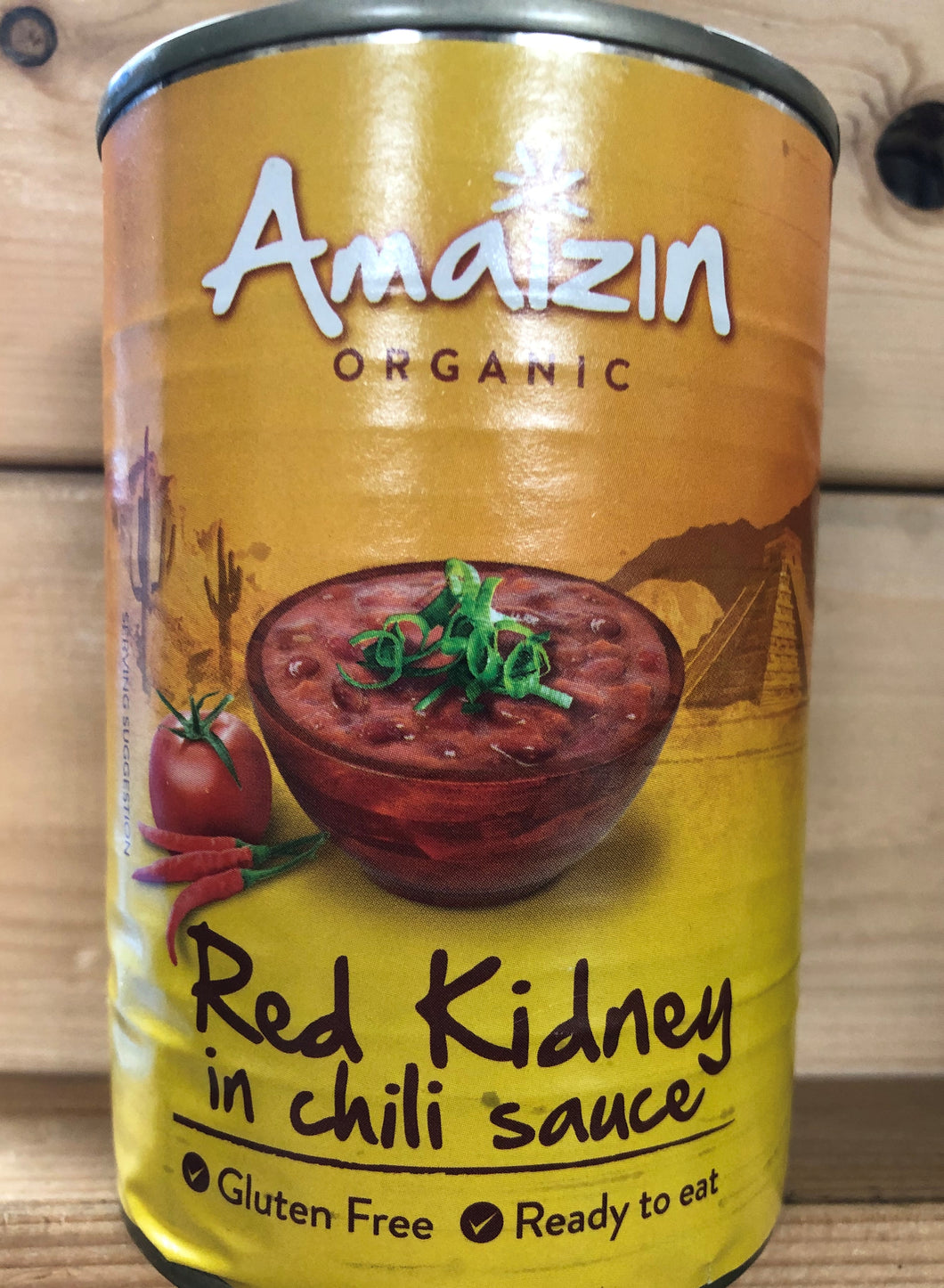 Organic Red Kidney Beans in Chilli Sauce