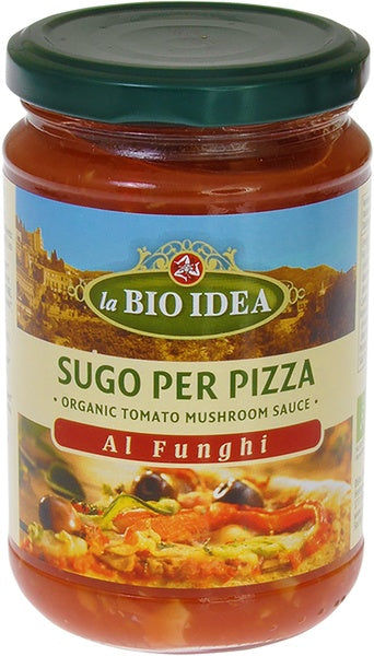 Organic Pizza Sauce with Mushrooms