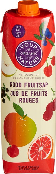 Organic Red Fruit Juice 1l