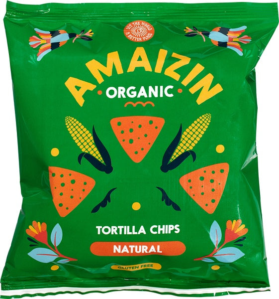 Organic Tortilla Chips Natural 75g