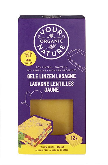 Organic Yellow Lentil Pasta - Gluten Free
