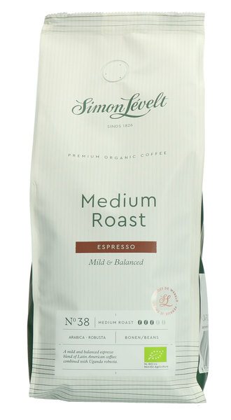 Organic Medium Roast Coffee Beans 500g
