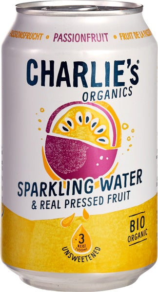 Organic Passion Fruit & Sparkling Water Drink