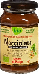 Organic Nocciolata- cacao and hazelnut spread milk free