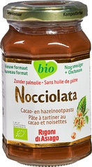 Organic Nocciolata - cacao and hazelnut spread 270g