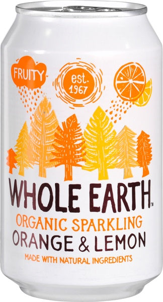 Organic Sparkling Orange & Lemon
