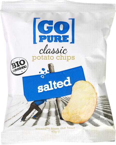 Organic Chips Natural salted 40g