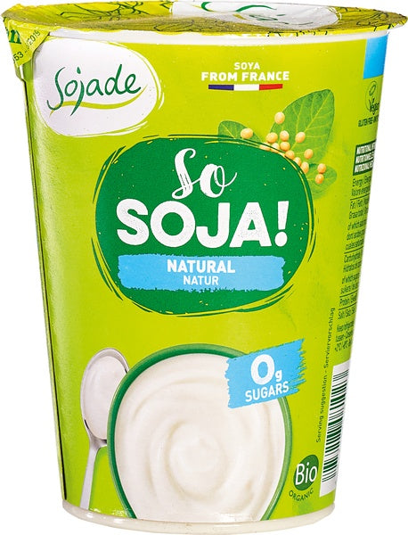 Organic Natural Soya Yogurt 400ml
