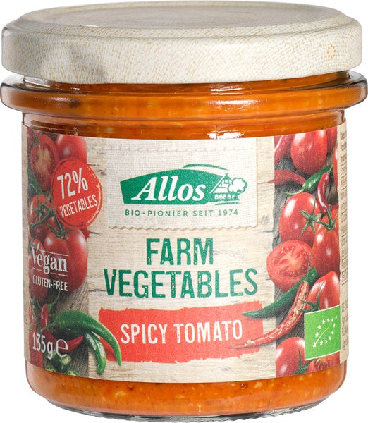 Organic Spicy Tomato Spread