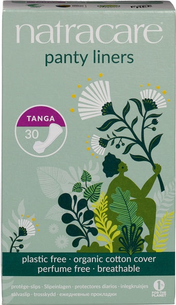 Tanga / string panty liners Natracare 30 pcs